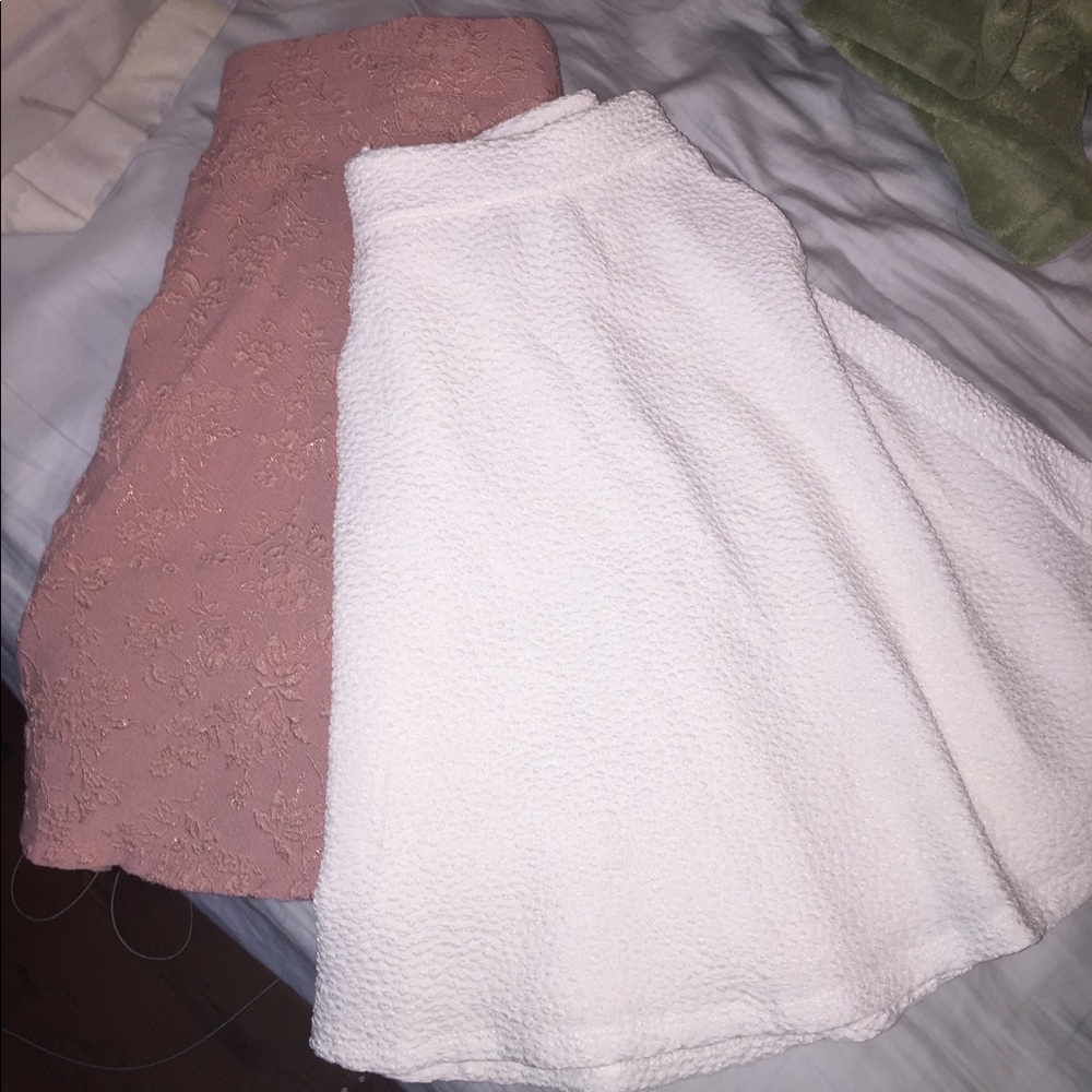Never worn short circle/skater skirt bundle